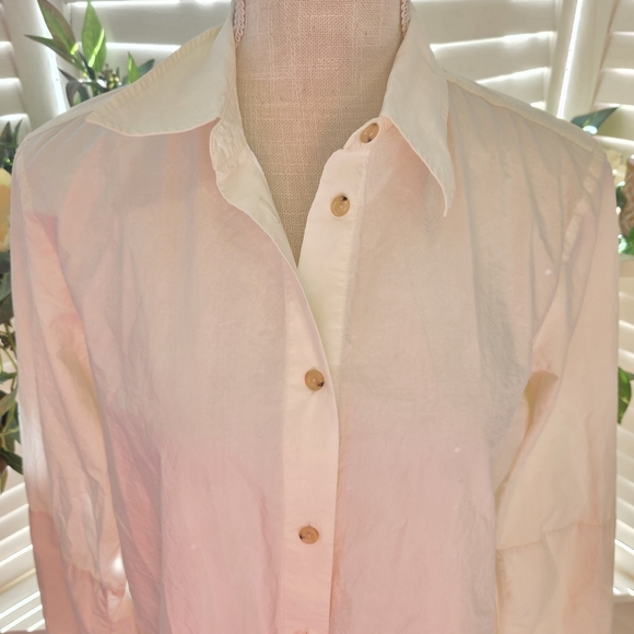 Acne Studios White Blouse SIZE 38 - 1367 - Picture 2 of 8